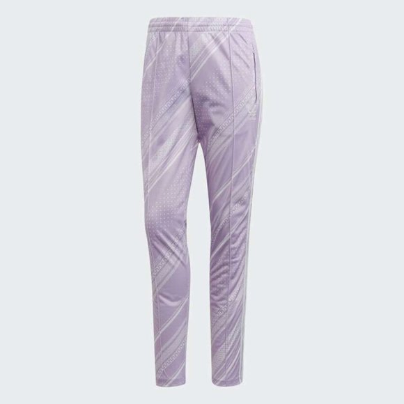 Adidas Originals Women's Purple Glow Comfy Superstar Track Pants DV2581 - Picture 3 of 5